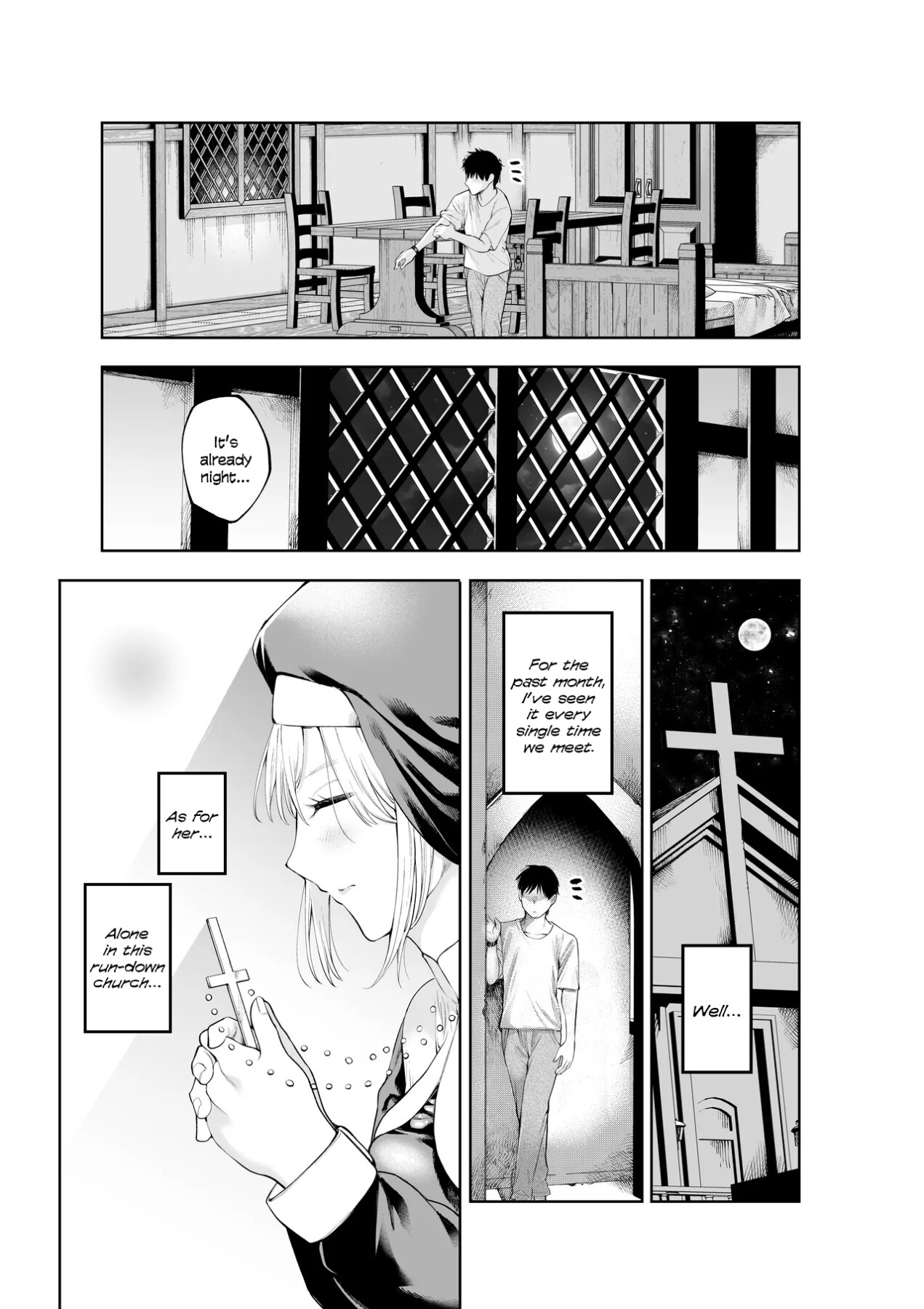 Hentai Manga Comic-Until I fell into depravity with the nun-Read-21
